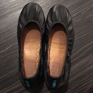 Matte black Tieks size 7